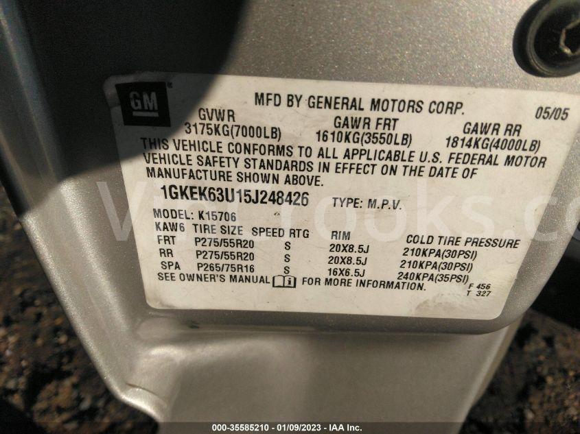 1GKEK63U15J248426