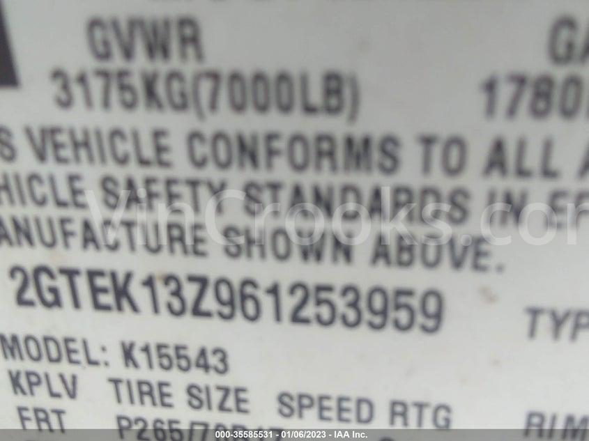 2GTEK13Z961253959
