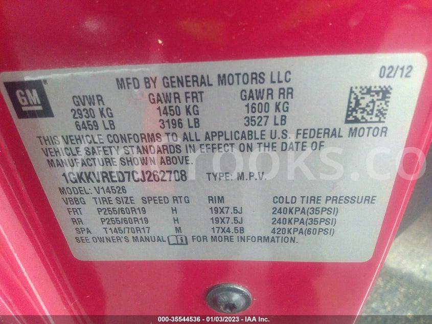 1GKKVRED7CJ262708
