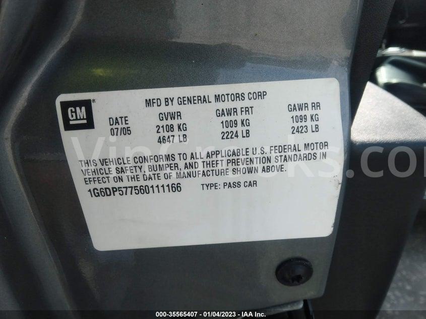 1G6DP577560111166
