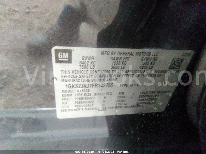 1GKS2JKJ7FR142756