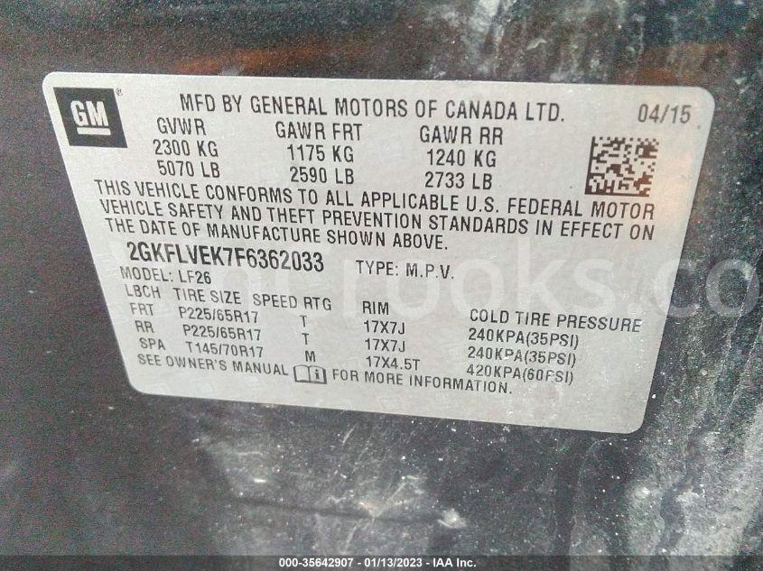 2GKFLVEK7F6362033