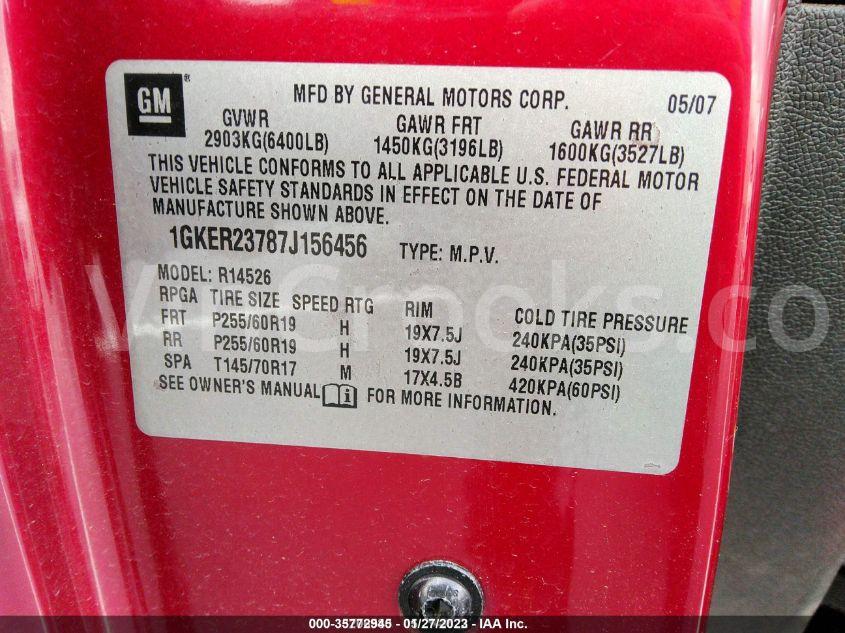 1GKER23787J156456