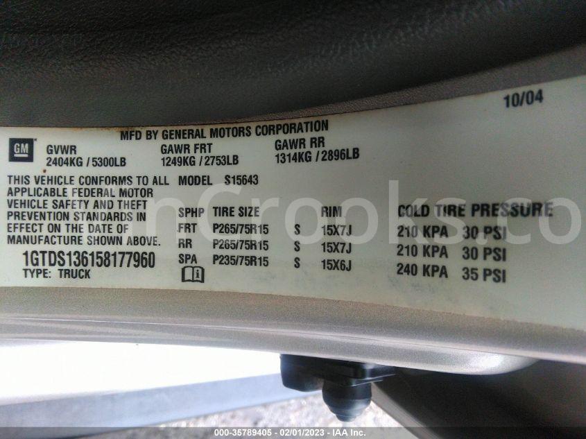 1GTDS136158177960