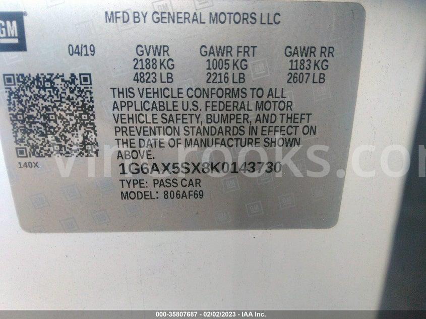 1G6AX5SX8K0143730