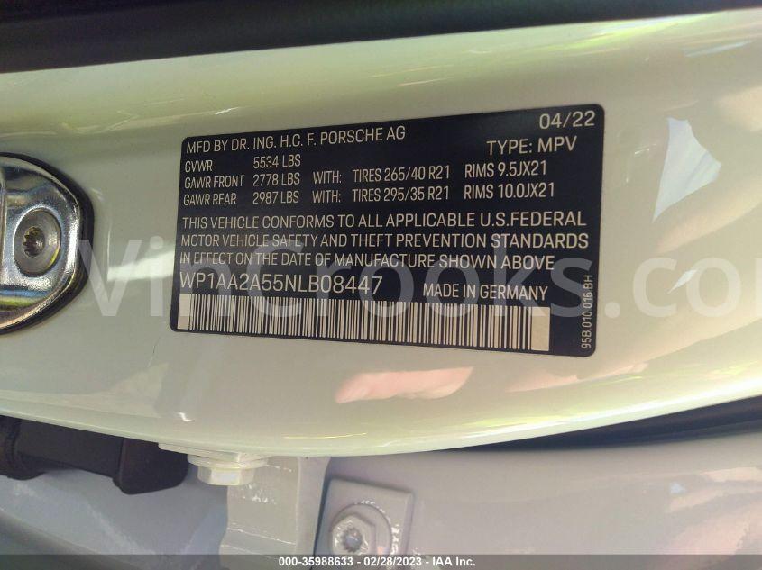 WP1AA2A55NLB08447