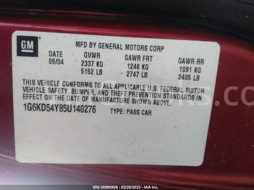 1G6KD54Y85U140276