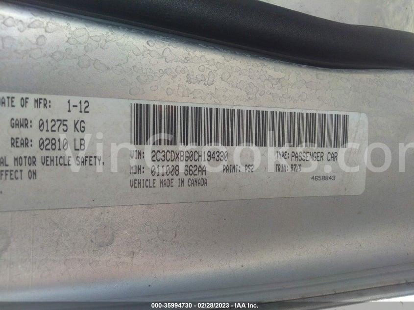 2C3CDXBG0CH194330