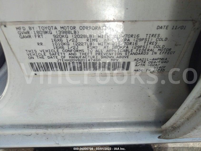 JTEHH20V820147460