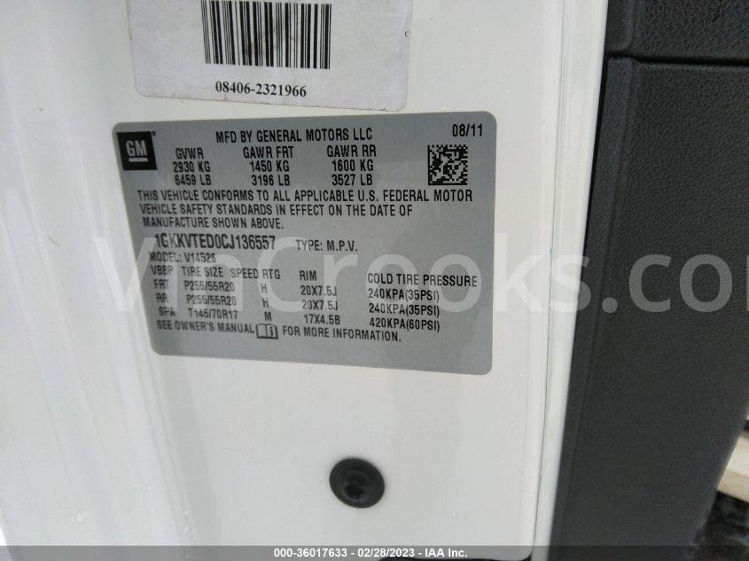 1GKKVTED0CJ136557
