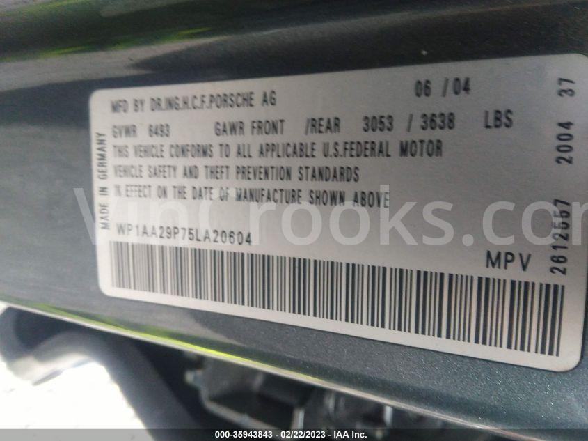 WP1AA29P75LA20604