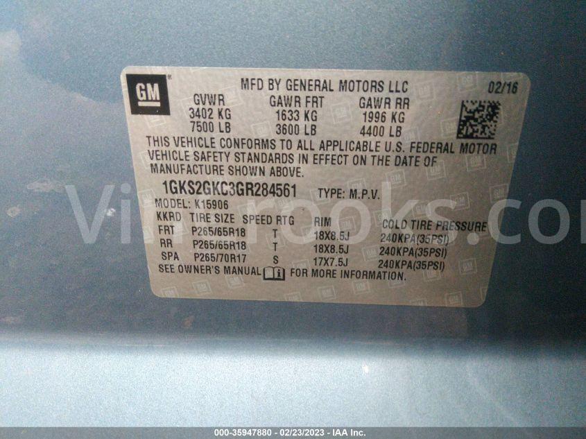 1GKS2GKC3GR284561
