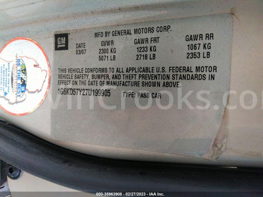 1G6KD57Y27U199905