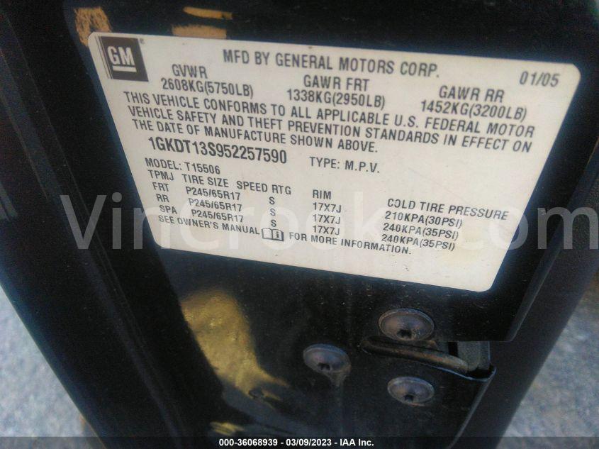 1GKDT13S952257590