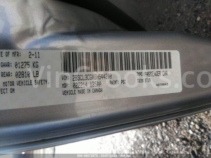 2B3CL3CGXBH544200