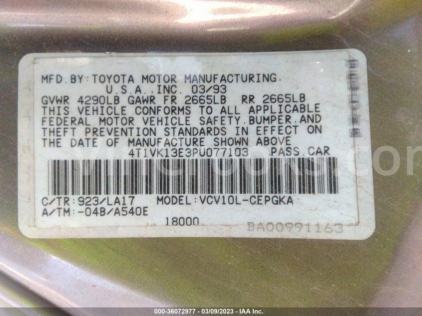 4T1VK13E3PU077103