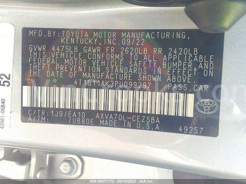 4T1G11AK3PU099297