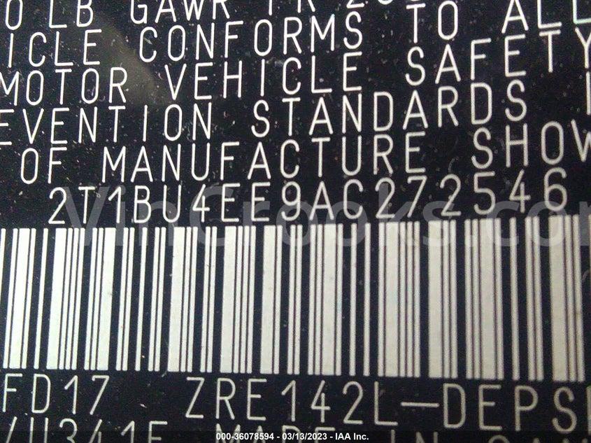 2T1BU4EE9AC272546
