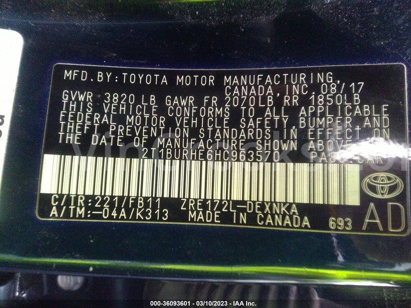 2T1BURHE6HC963570