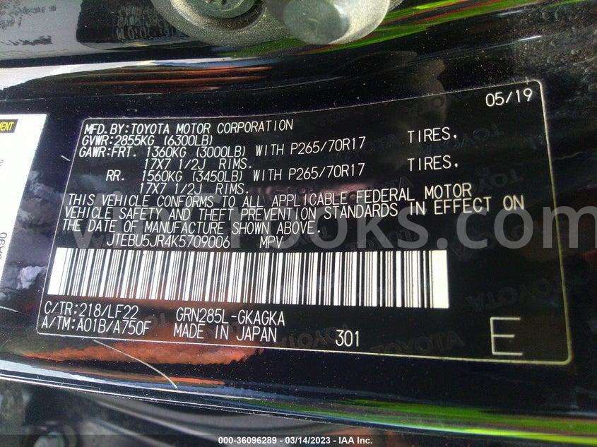 JTEBU5JR4K5709006