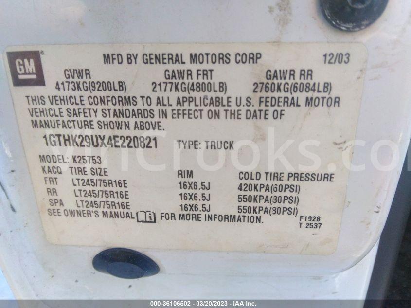 1GTHK29UX4E220821