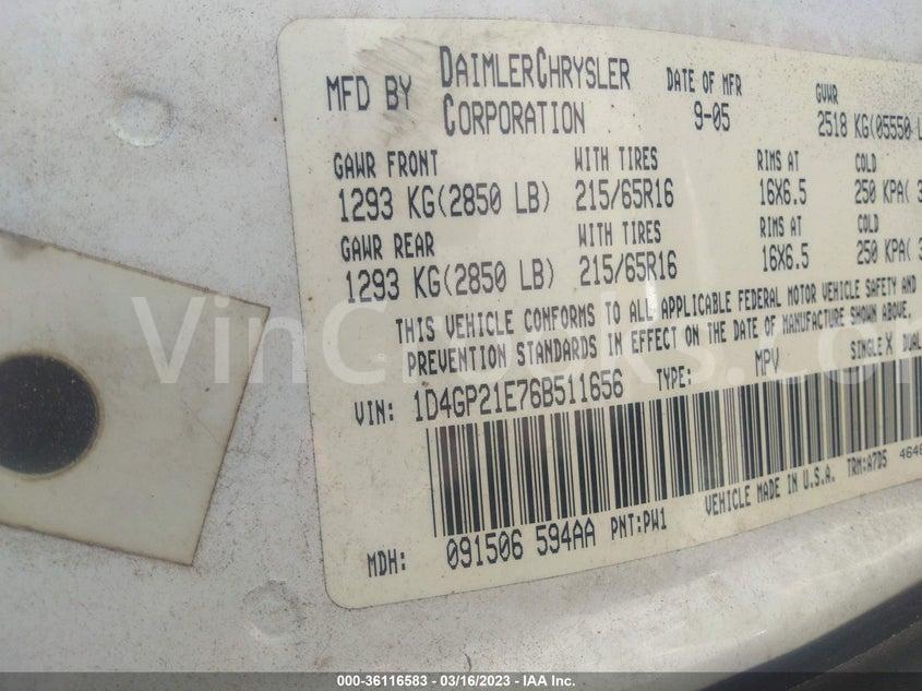1D4GP21E76B511656