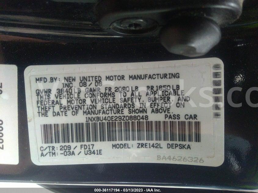 1NXBU40E29Z088048