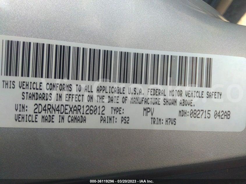 2D4RN4DEXAR126012