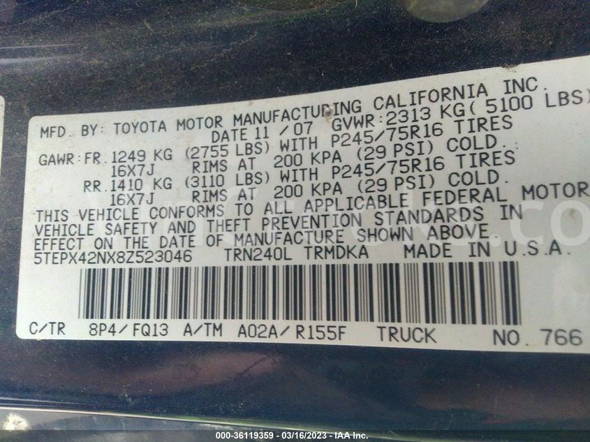 5TEPX42NX8Z523046