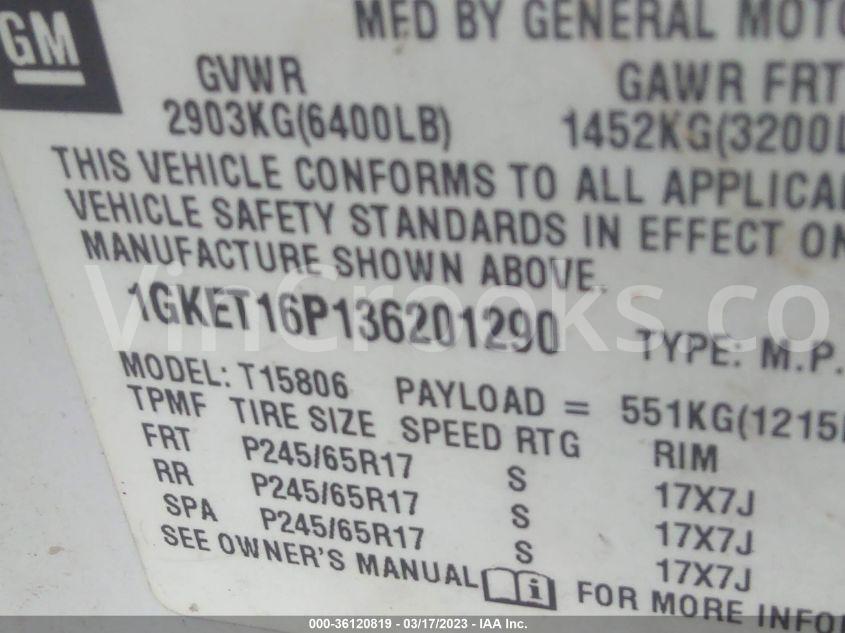 1GKET16P136201290
