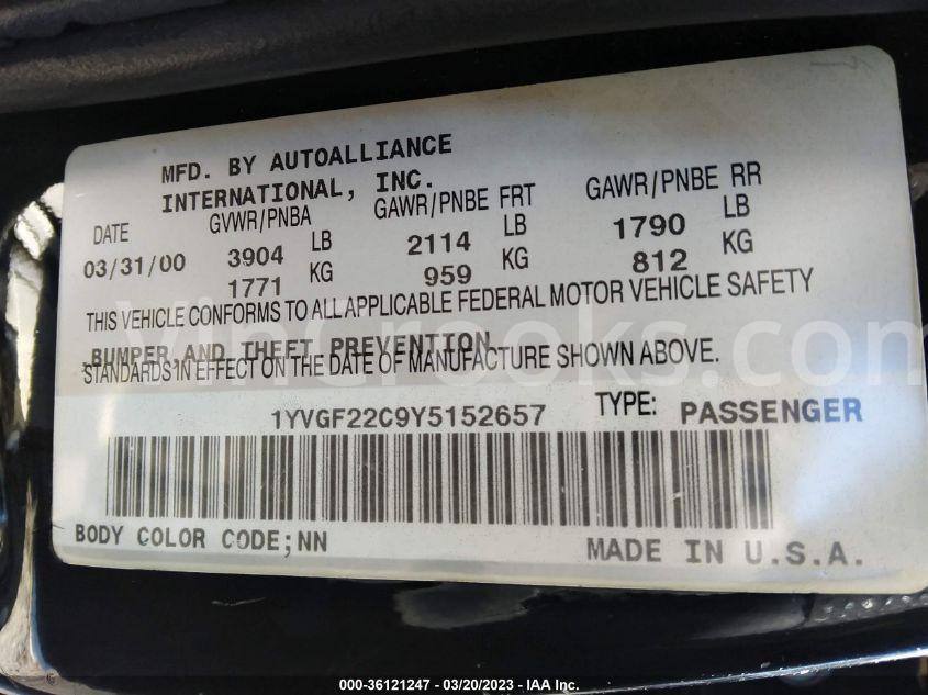 1YVGF22C9Y5152657