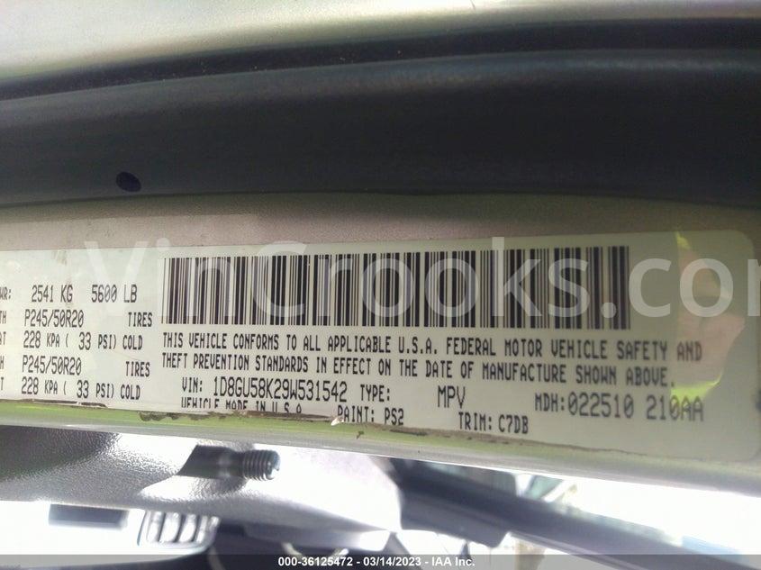 1D8GU58K29W531542