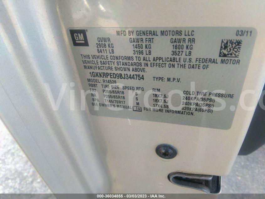 1GKKRPED9BJ344754