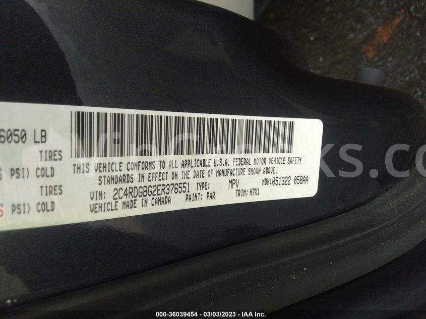 2C4RDGBG2ER376551