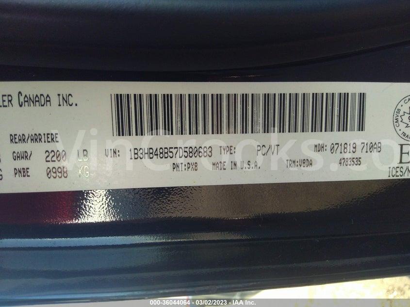 1B3HB48B57D580683