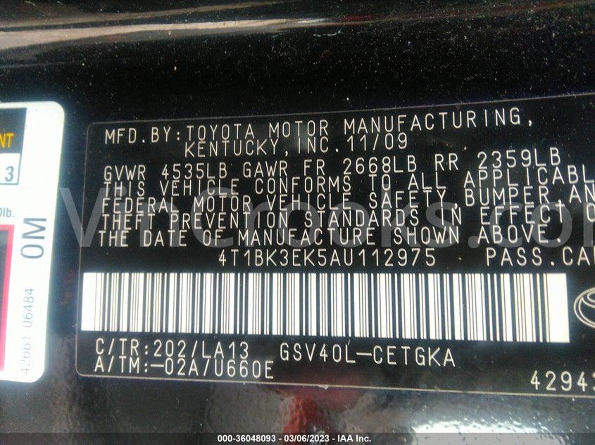 4T1BK3EK5AU112975