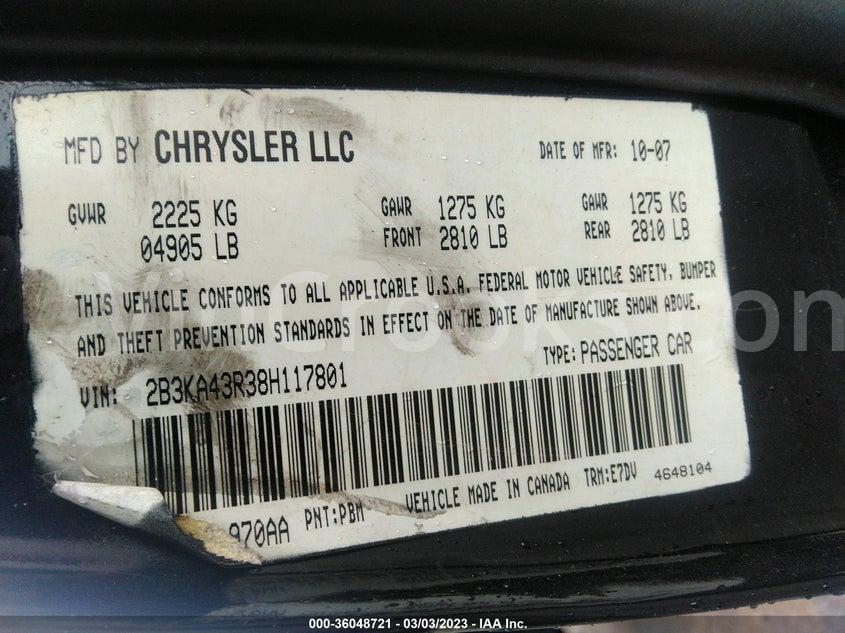 2B3KA43R38H117801
