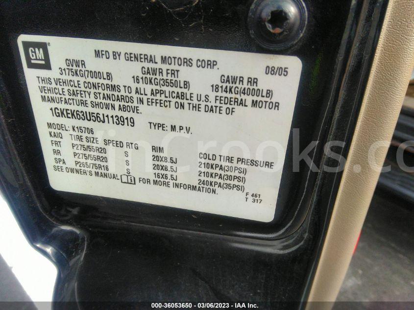 1GKEK63U56J113919
