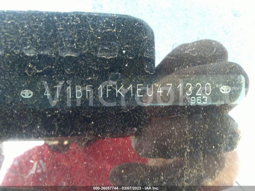 4T1BF1FK1EU471320