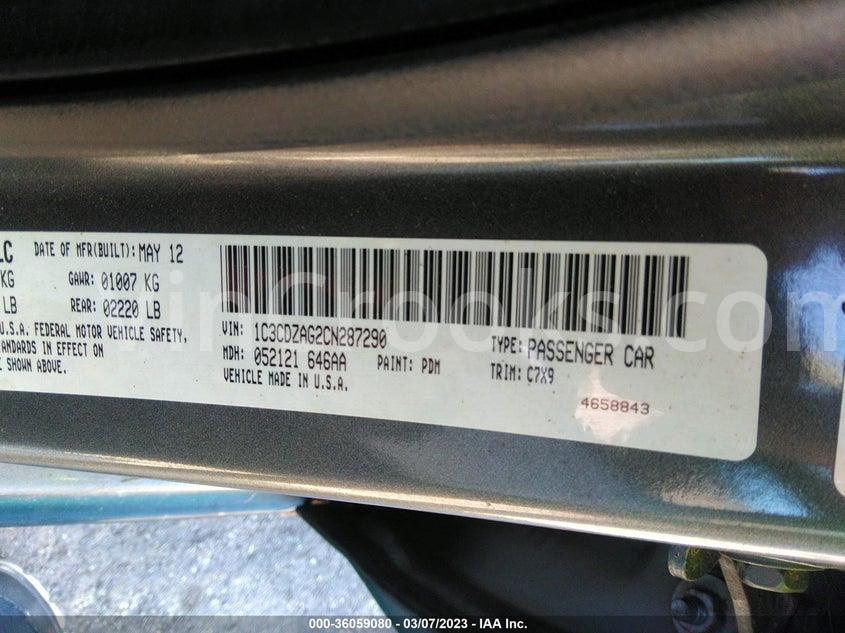1C3CDZAG2CN287290