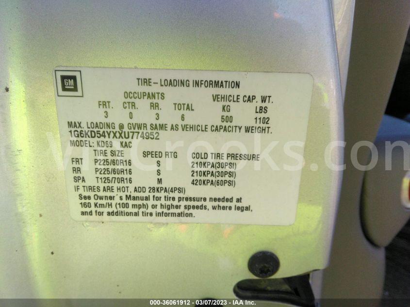 1G6KD54YXXU774952