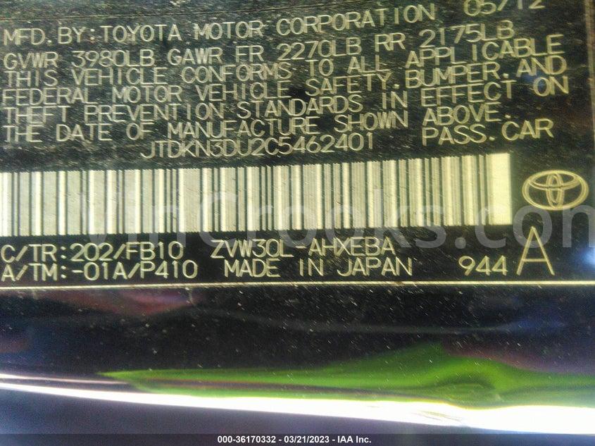 JTDKN3DU2C5462401