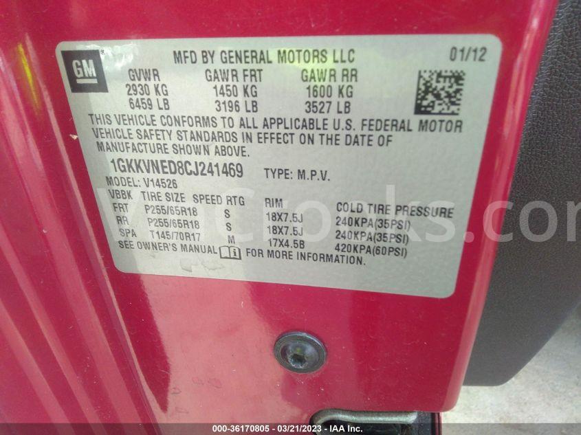 1GKKVNED8CJ241469