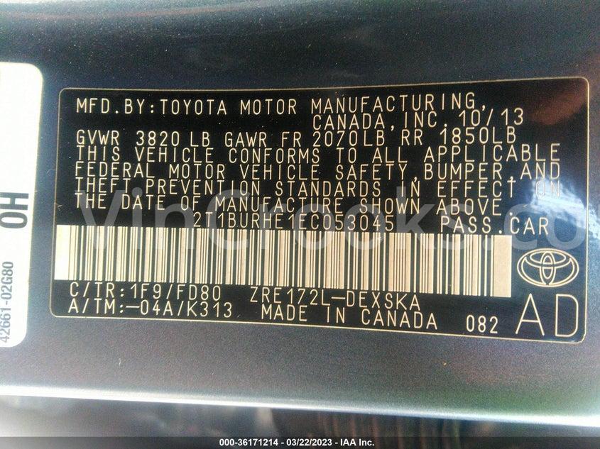 2T1BURHE1EC053045