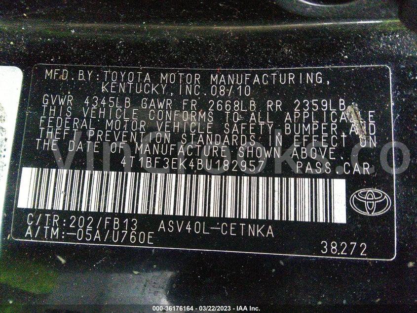 4T1BF3EK4BU182957