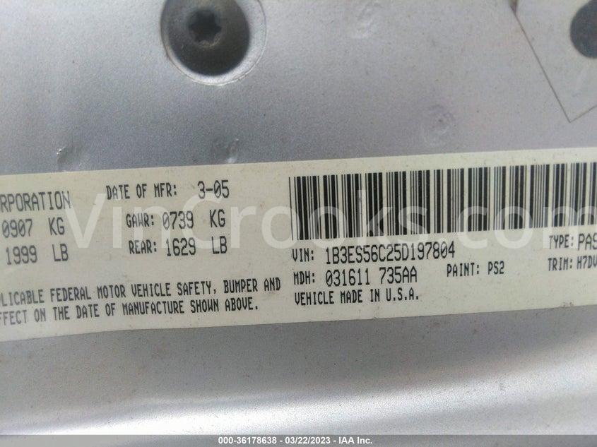 1B3ES56C25D197804