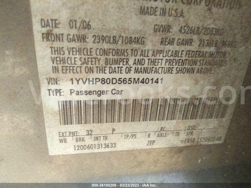 1YVHP80D565M40141