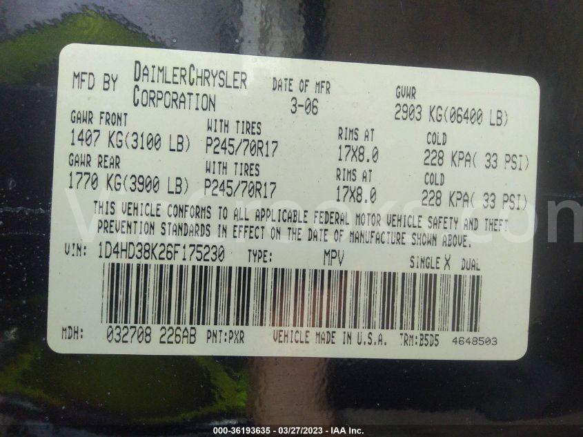 1D4HD38K26F175230