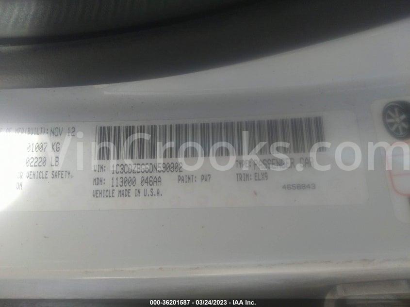 1C3CDZBG6DN590802