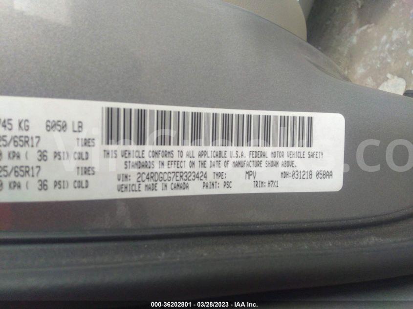 2C4RDGCG7ER323424